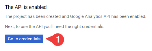 Create Google Analytics Client ID and Secret Client 2
